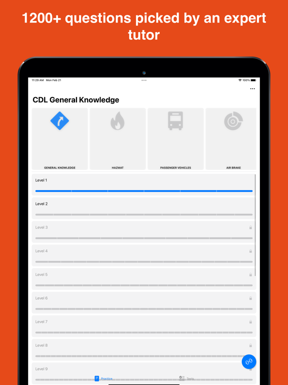 CDL Test Prep 2026 poster