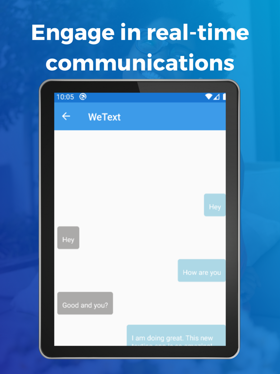 WeText poster