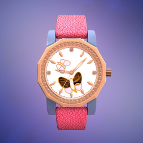ClockZone: Pink Butterfly Ed