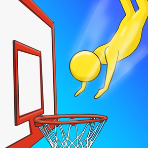 Crazy Dunk: Jump and Flip!