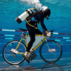Underwater Bicycle Race
