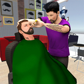 Barber Shop Hair Cut Saloon 3D