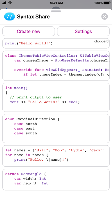 Syntax Share poster