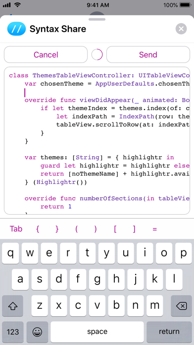 Syntax Share poster