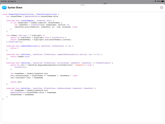Syntax Share poster
