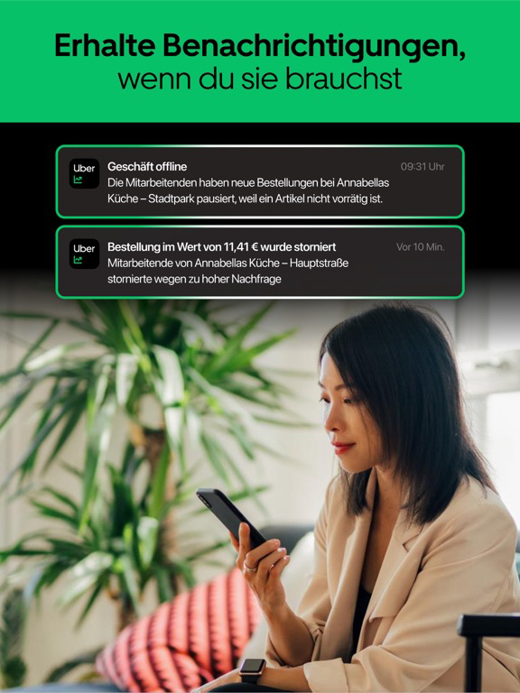 Uber Eats Manager Plakat