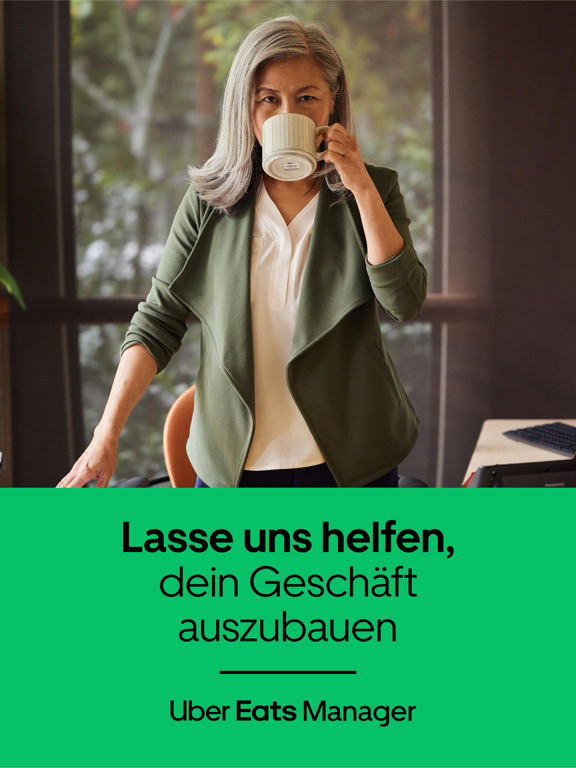 Uber Eats Manager Plakat
