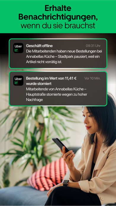 Uber Eats Manager Plakat