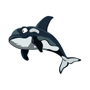 Dolphin, Shark & Whale Sticker