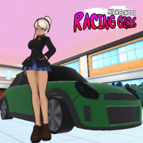 HighSchool Girls Car Racing