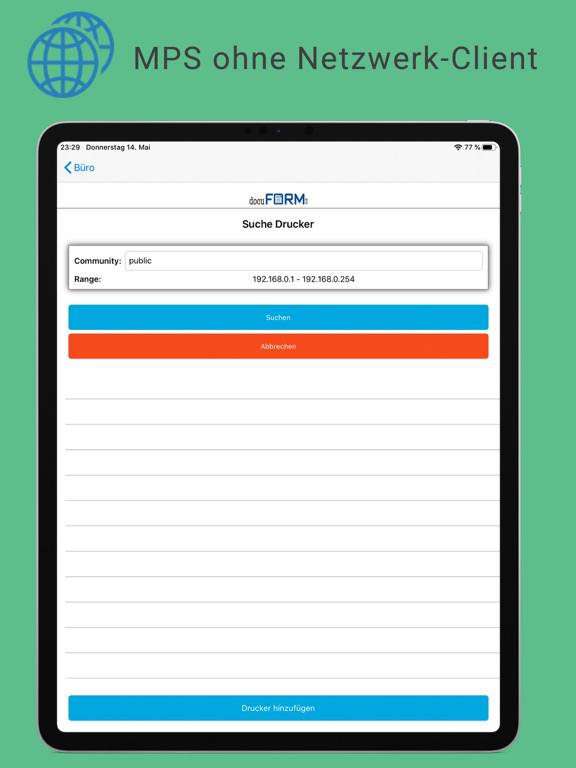 docuFORM MPS poster