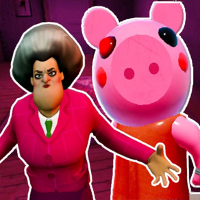 Piggy vs Scary Teacher in Sub