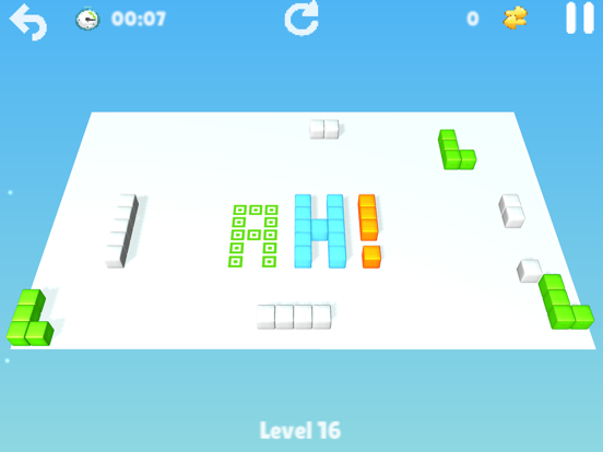 Cubes : brain teaser ポスター
