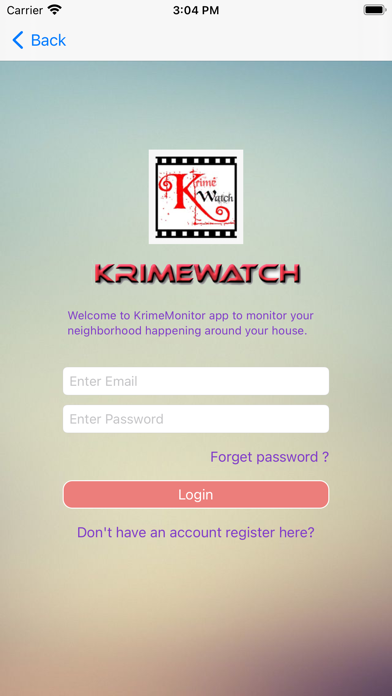 KrimeWatch poster