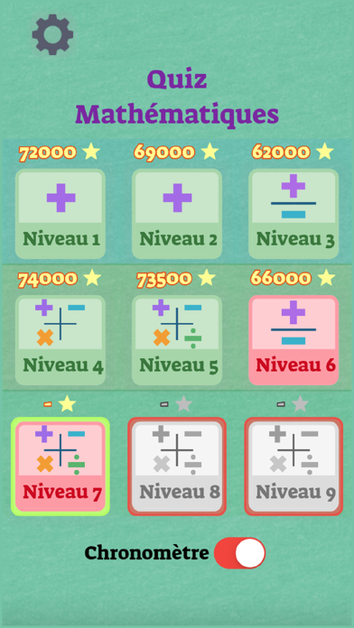 Quiz Mathématiques Affiche