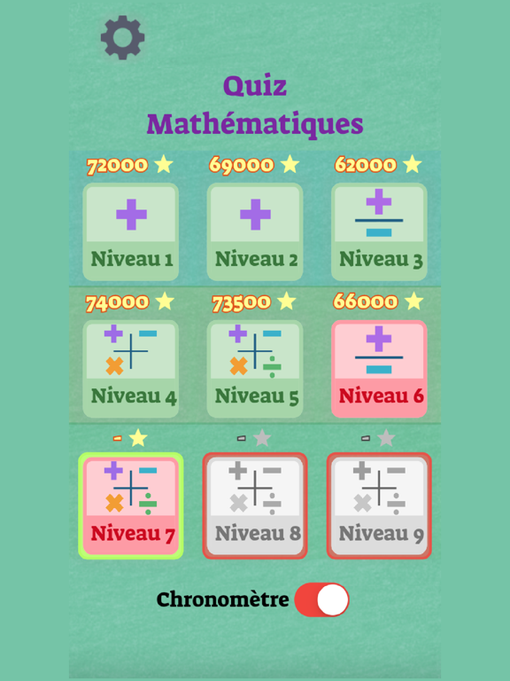 Quiz Mathématiques Affiche