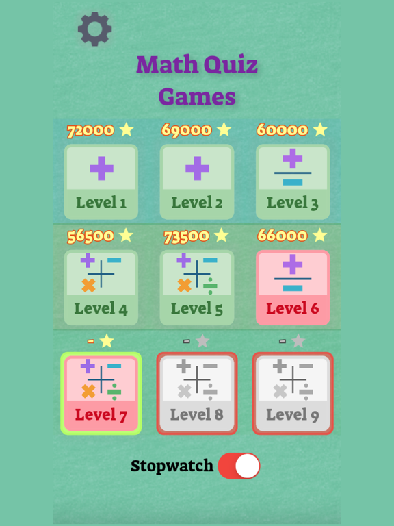 Math Quiz Games poster