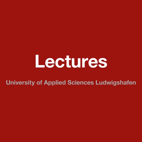 Lectures UAS Ludwigshafen