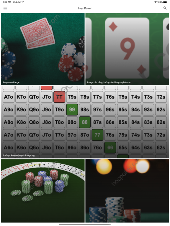 Học Poker poster