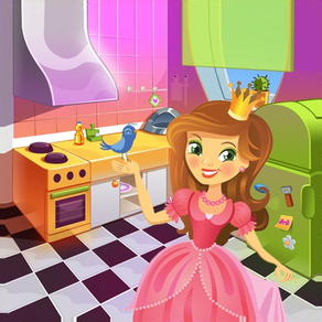 Princess Doll House Cleaning