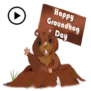 Animated Happy Groundhog Day