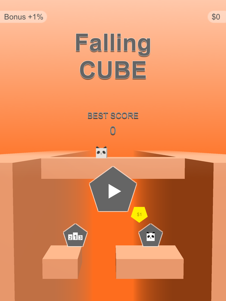 Falling Cube : Hard Game poster