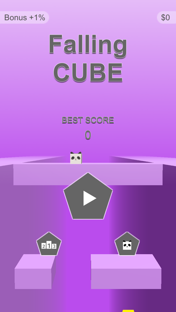 Falling Cube : Hard Game poster