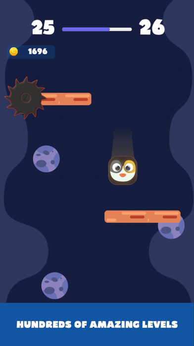 Falling Penguin poster