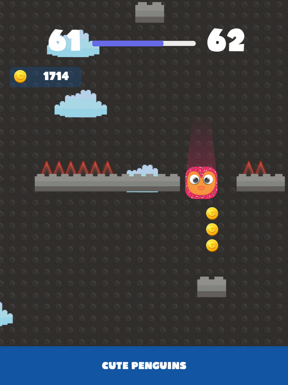 Falling Penguin poster