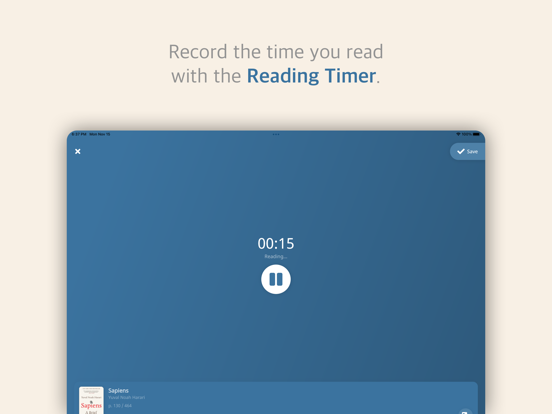 Bookmory - reading tracker poster