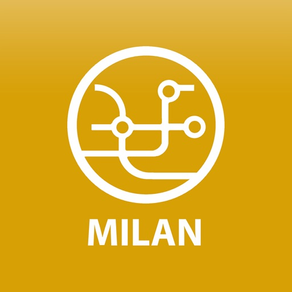 公共交通機関の地図 ミラノ