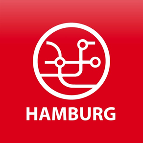 Public transport map Hamburg