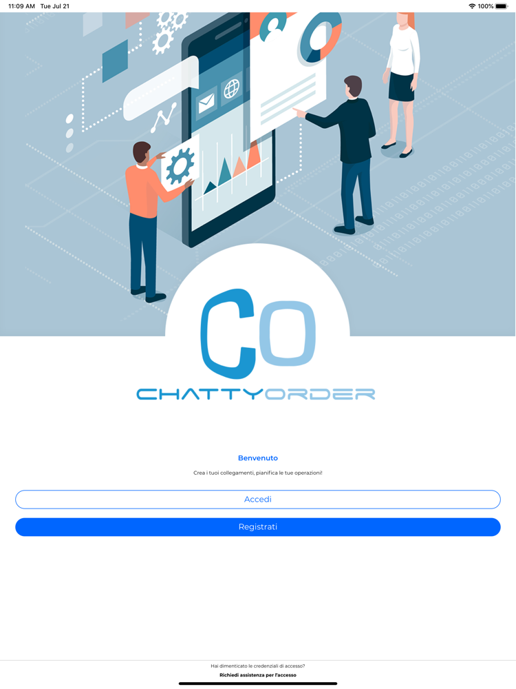 ChattyOrder poster