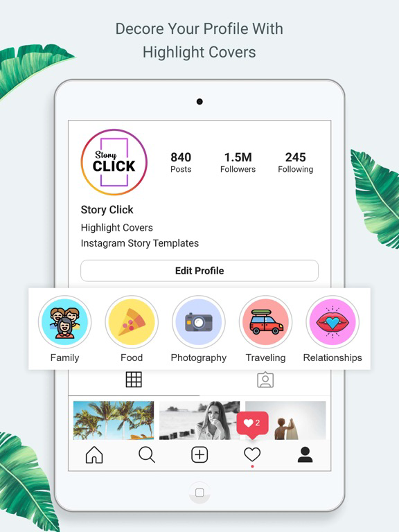 Story Click Good First Story Click Insta Story Editor for iOS (iPhone/iPad/iPod touch) - Free ...