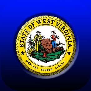 West Virginia Home Stickers