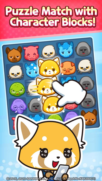 Aggretsuko :Sanrio Puzzle Game poster