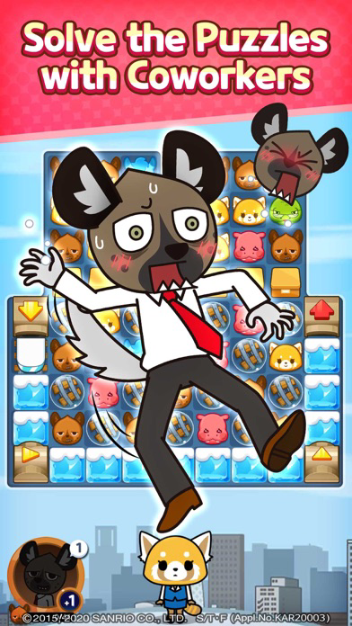 Aggretsuko :Sanrio Puzzle Game poster