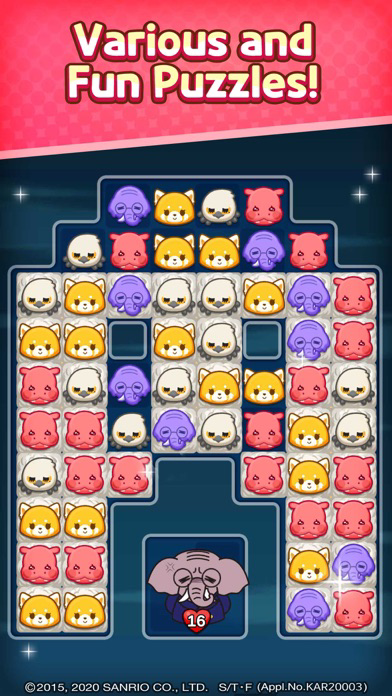 Aggretsuko :Sanrio Puzzle Game poster