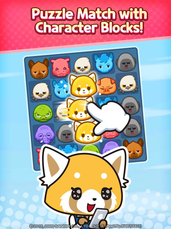 Aggretsuko :Sanrio Puzzle Game poster