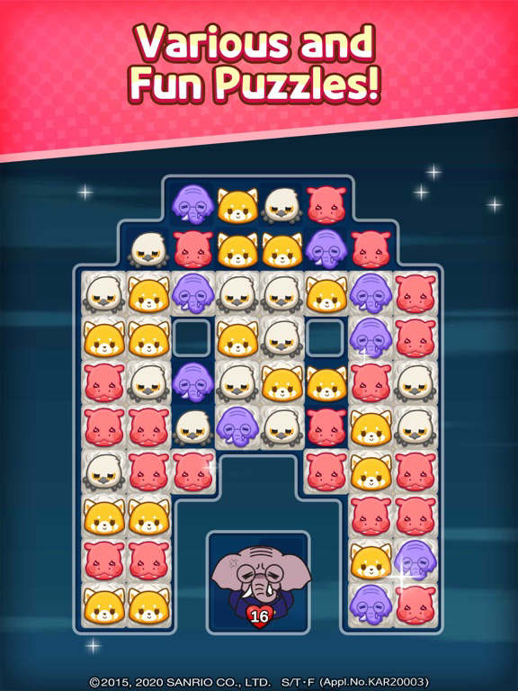 Aggretsuko :Sanrio Puzzle Game poster