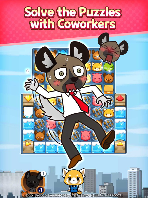 Aggretsuko :Sanrio Puzzle Game poster