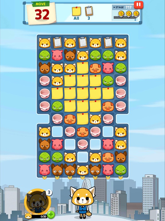Aggretsuko :Sanrio Puzzle Game poster