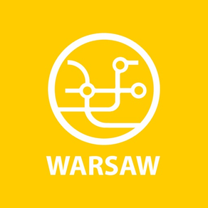 公共交通機関の地図ワルシャワ