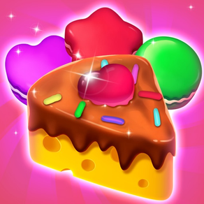 Cake Jam Drop - Win Levels