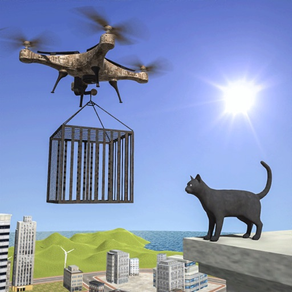 Drone sauvetage animaux volant