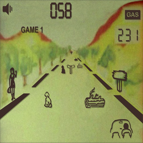 Highway LCD Retro game