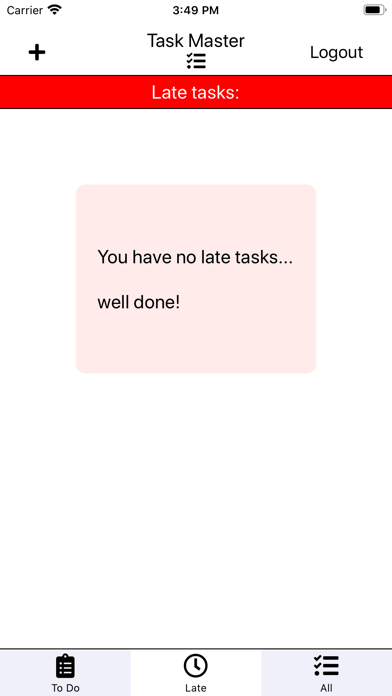 Task Master App poster