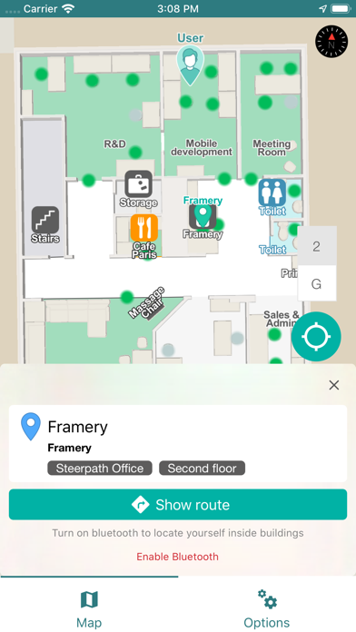 Steerpath Smart Campus poster