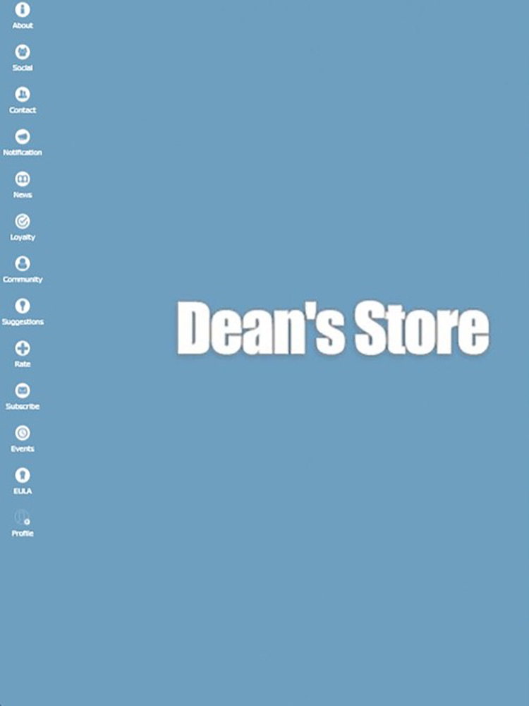 Dean's Store poster