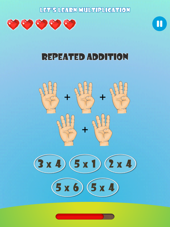 Let's Learn Multiplication Affiche